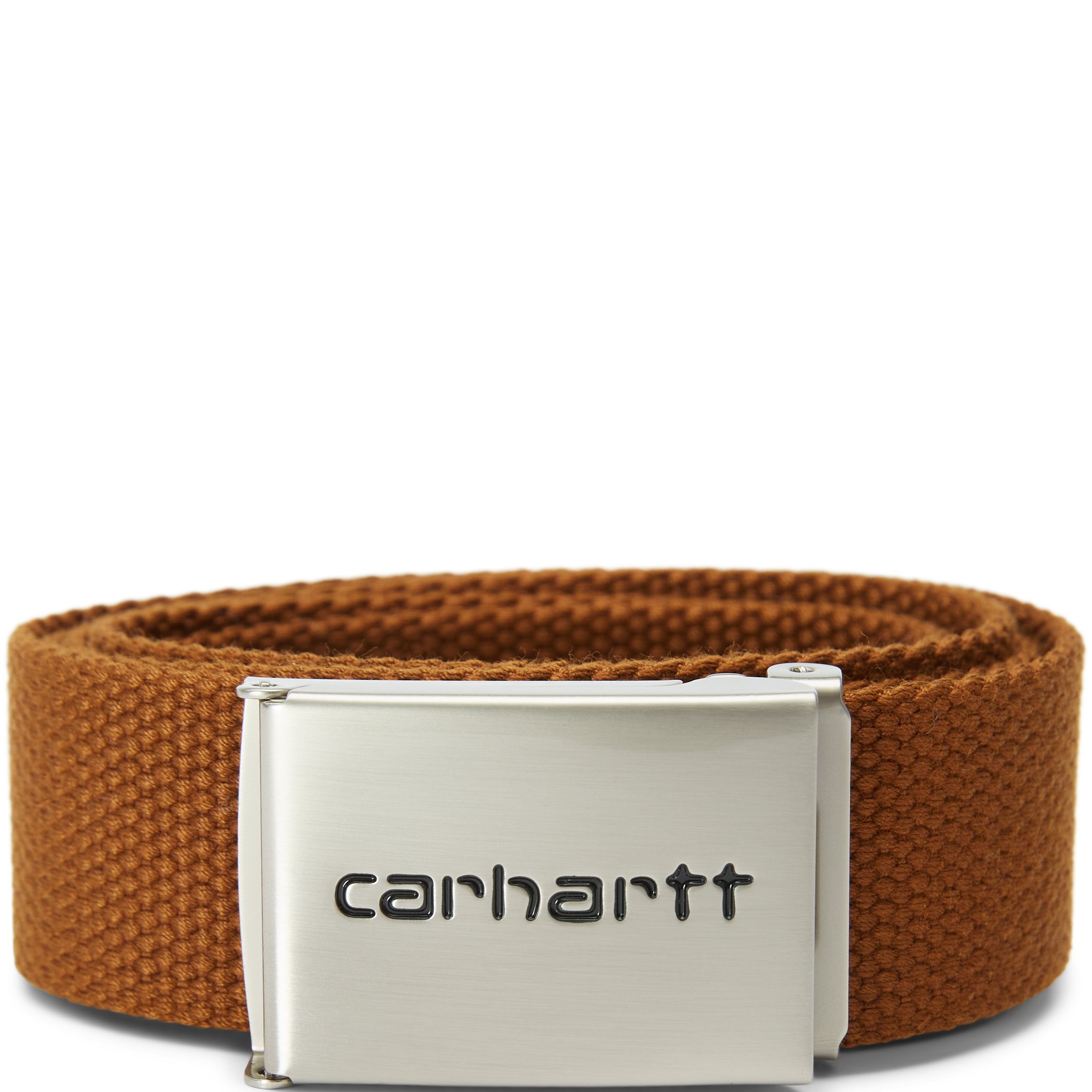 Carhartt WIP Belts CLIP BELT CHROME I019176 Brown